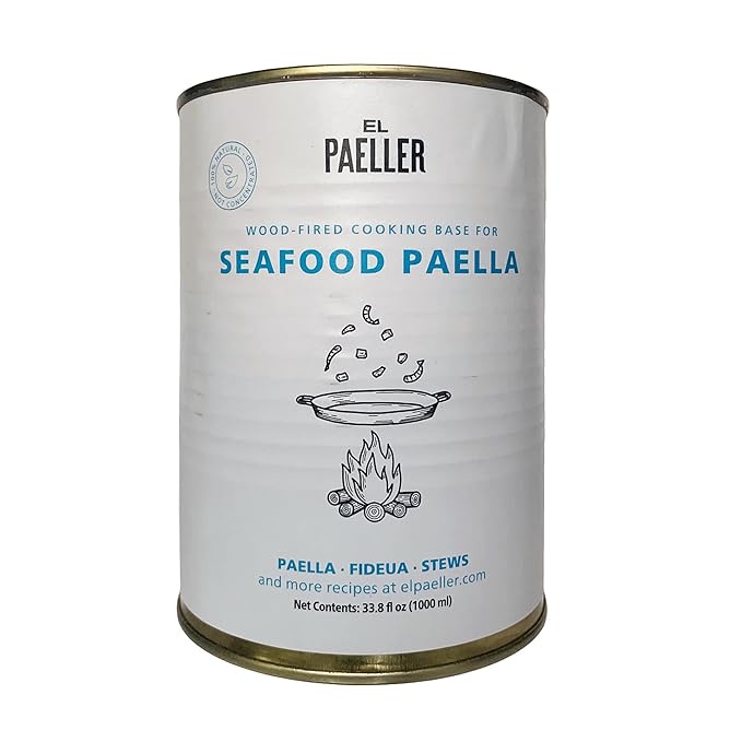 El Paeller - Wood-fired Seafood Paella Broth - 33.8 oz.