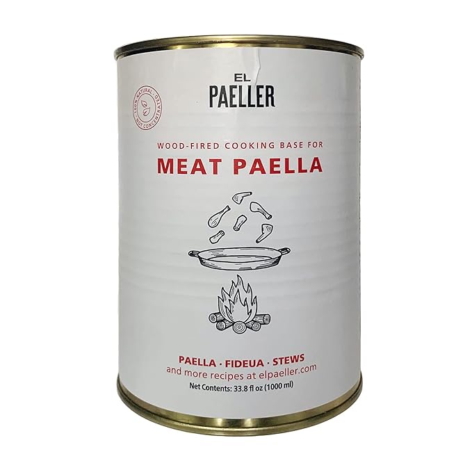 El Paeller - Wood-fired Meat Paella Broth - 33.8 oz.