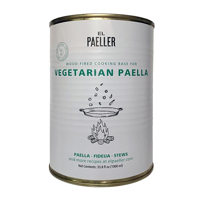 El Paeller - Wood-fired Vegetarian Paella Broth - 33.8 oz.