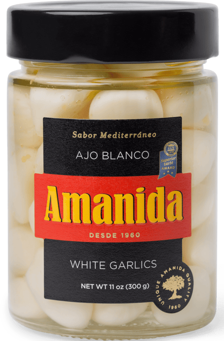 Amanida - White Garlics - 11 oz.
