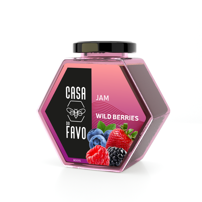 Casa do Favo - Wild Berries Jam - 312 grams