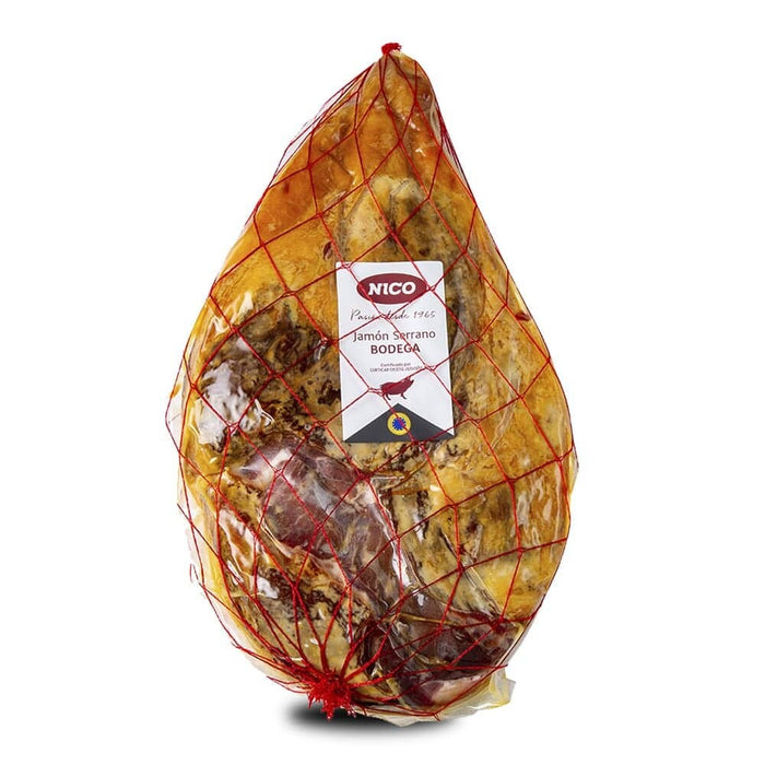 Nico Jamones - Spain - Jamon Serrano - Boneless Whole : (+- 11 lbs)