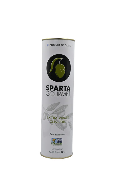 Sparta Gourmet - Greece - Conventional EVOO - 1 liter TIN CAN