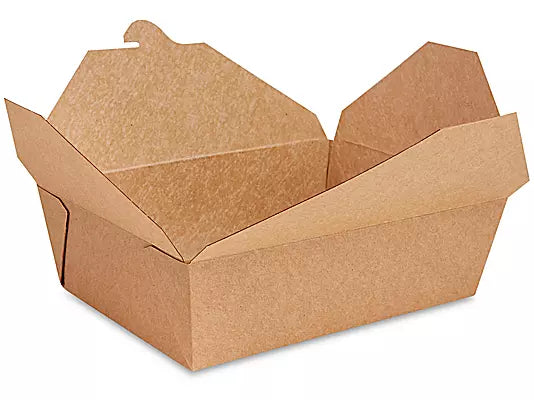 Paper Take-Out Boxes #3 - 66 oz - (Case of 200)