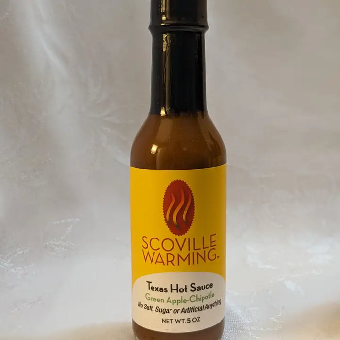 Scoville Warming - Texas - Texas Hot Sauce Green Apple Chipotle - 5 oz