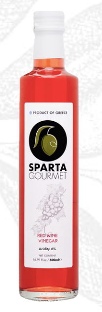 Sparta Gourmet - Red Wine Vinegar - 16.9 oz.