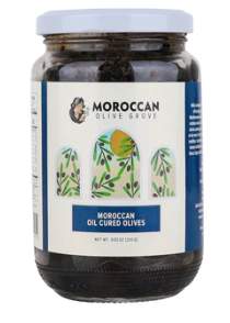Moroccan Olive Grove - Moroccan Oil Cured Olives - 7 oz