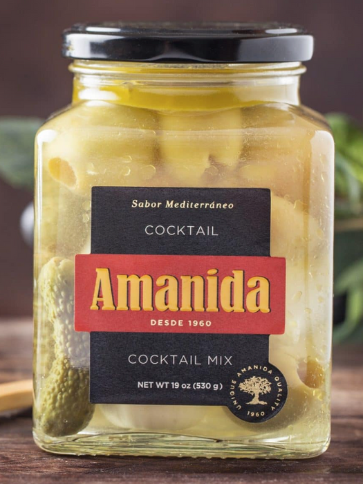 Amanida - Cocktail Mix with Baby Onions - 19 oz.
