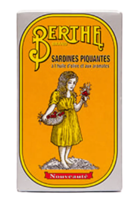 Berthe - Spicy Sardines in Olive Oil - 125 grams