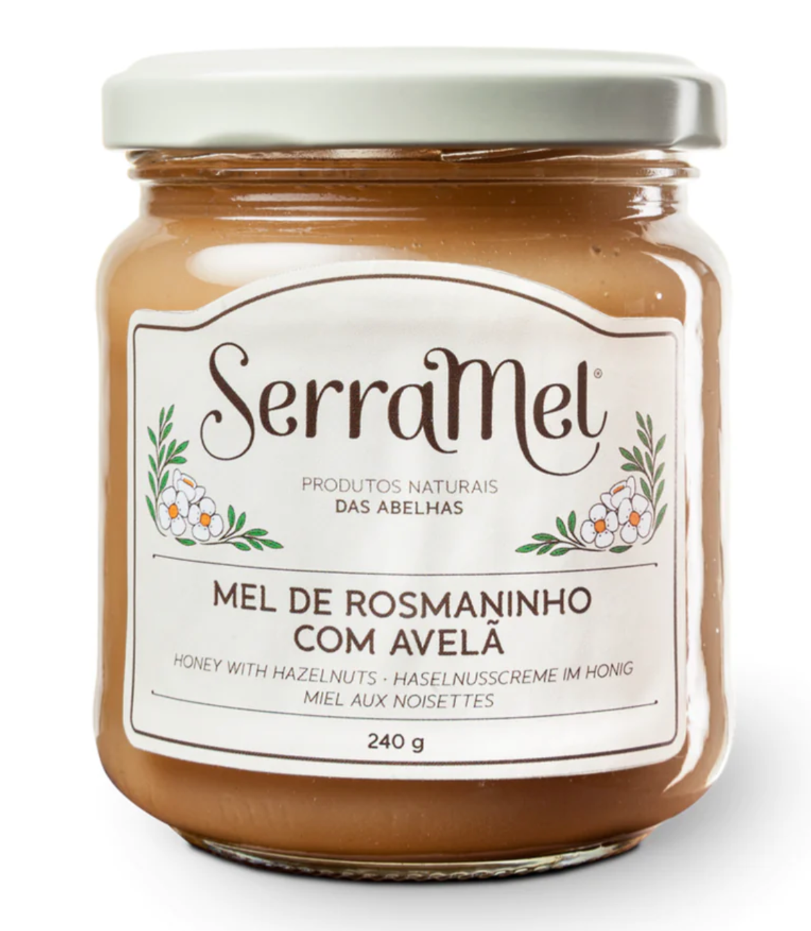 Serramel Portugal Hazelnuts in Honey (Creamed) 240 grams — Alta