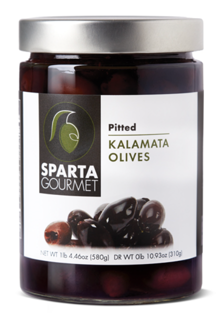 Sparta Gourmet - Greek Kalamata Olives (PITTED) - 310 grams