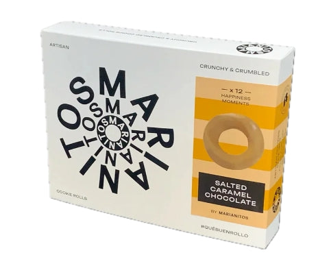 Marianitos - Spain -Salted Caramel Chocolate "O" Cookies - 165 g