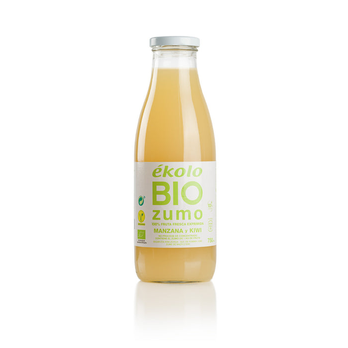 Ekolo - Spain - Organic Apple & Kiwi Juice - 100% Squeezed -750 ml