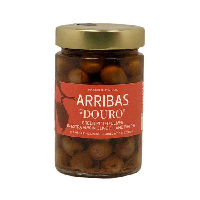 Arribas de Douro - Pitted Olives in Extra Virgin Olive Oil and PERI PERI