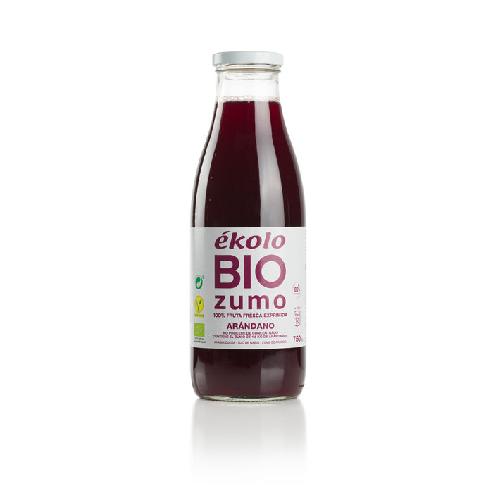 Ekolo - Spain - Organic Blueberry Juice - 100% Squeezed -750 ml