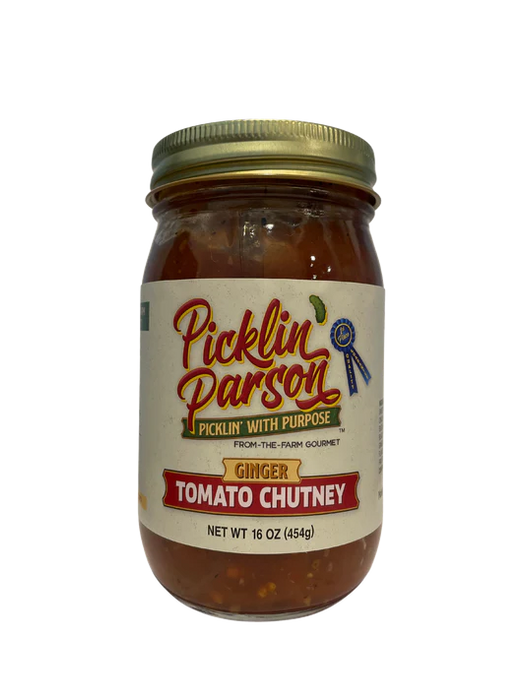 Picklin Parsons - Texas - Ginger Tomato Chutney - 11 oz