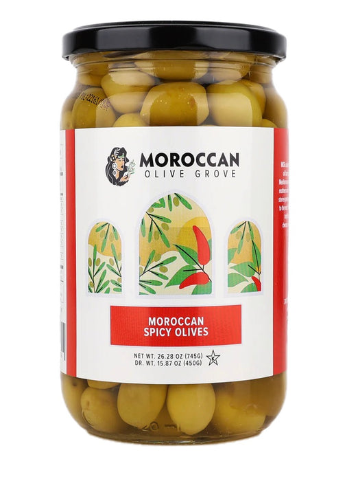 Moroccan Olive Grove - Spicy Olives - 26.28 oz