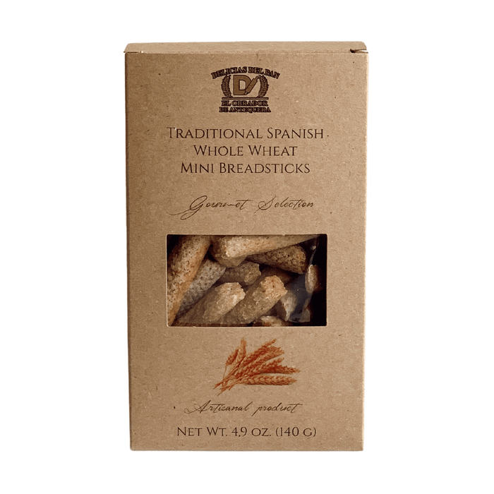 Delicias del Pan - Spain - Piquitos Artesanos Bread Sticks 100% Wheat - 5 oz.