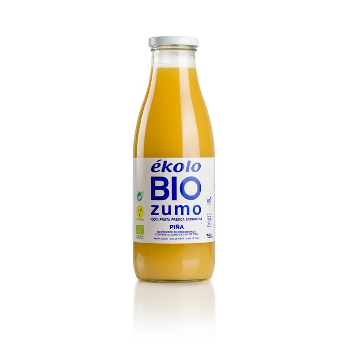 Ekolo - Spain - Organic Pineapple Juice - 100% Squeezed -750 ml