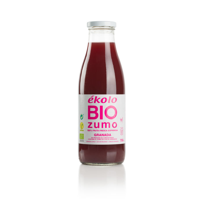 Ekolo - Spain - Organic Pomegranate Juice - 100% Squeezed -750 ml