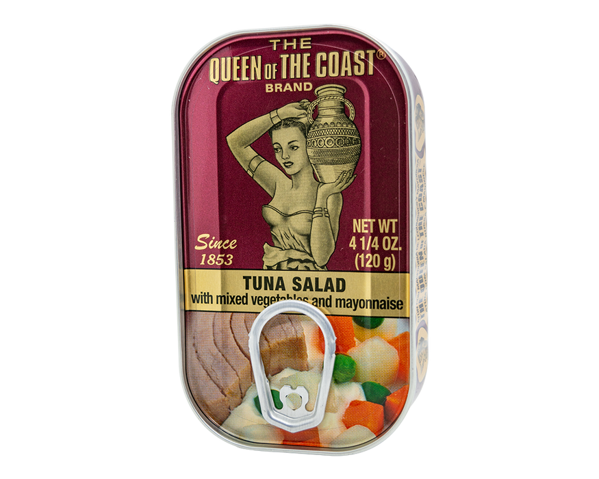 The Queen of the Coast - Portugal - Tuna Salad with Mixed Vegetables and Mayonnaise - 120 grams