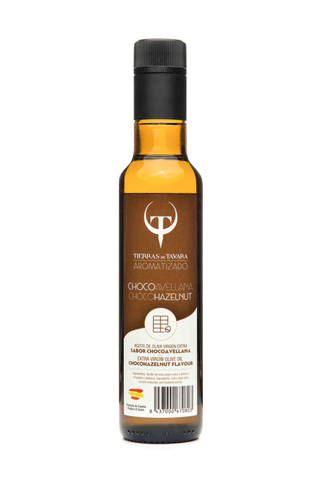 Tierras de Tavara - CHOCOHAZELNUT Infused Olive Oil - 250 ml