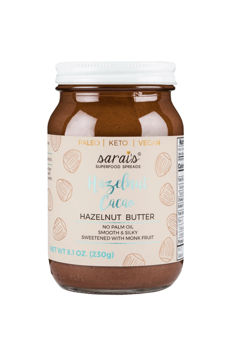 Sarai's Spread -Hazelnut Cacao Almond Butter