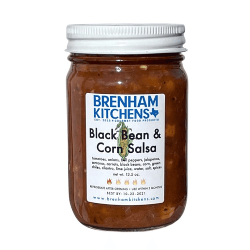 Brenham Kitchen Black Bean & Corn Salsa - Los Olivos Markets