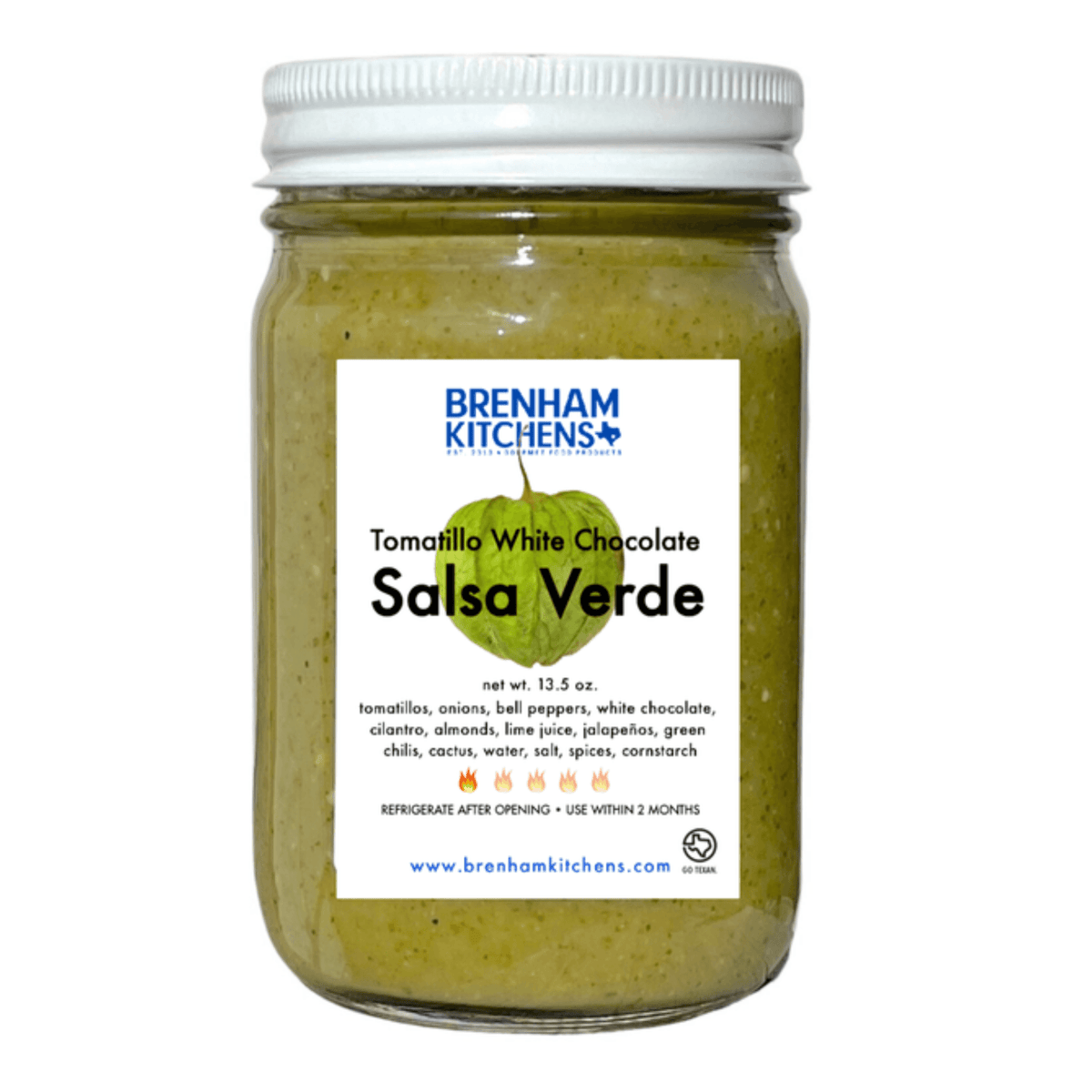 Brenham kitchens Salsa Verde — Alta Gama Foods