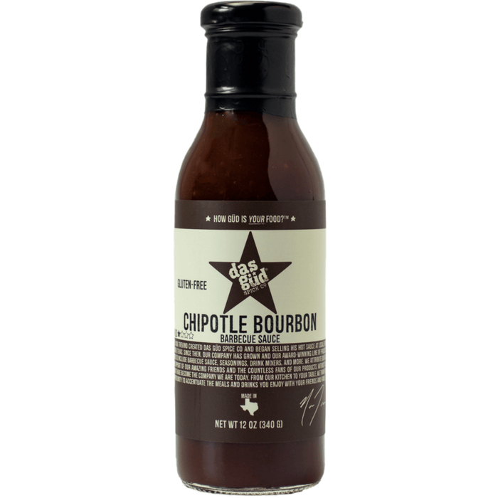 Das Gud Chipotle Bourbon Barbecue Sauce - Los Olivos Markets