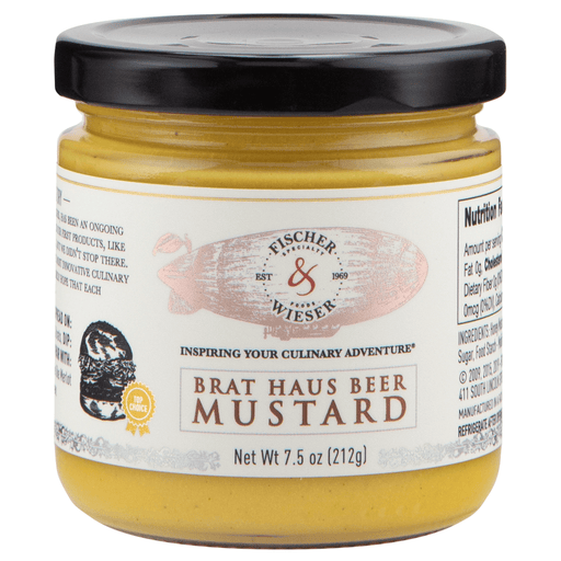 F&W Brat Haus Beer Mustard - Los Olivos Markets