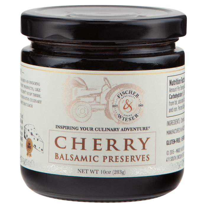 F&W Cherry Balsamic Preserves - Los Olivos Markets