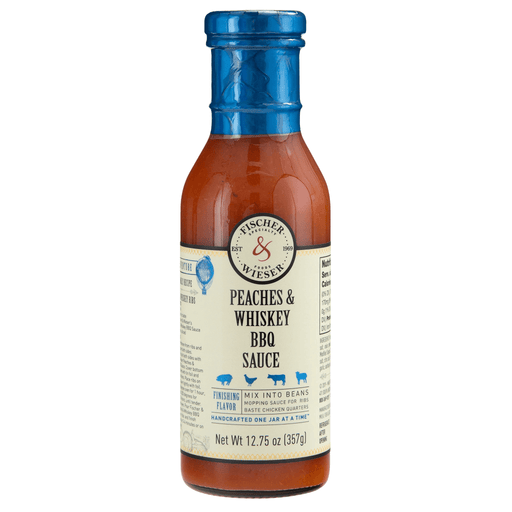 F&W Peaches & Whiskey BBQ Sauce - Los Olivos Markets