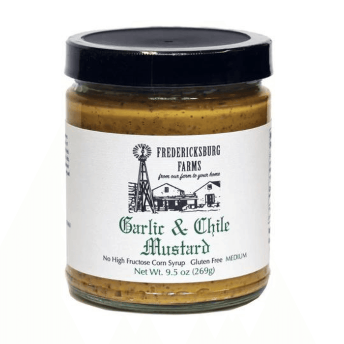 Fredericksburg Farms Garlic & Chile Mustard - Los Olivos Markets