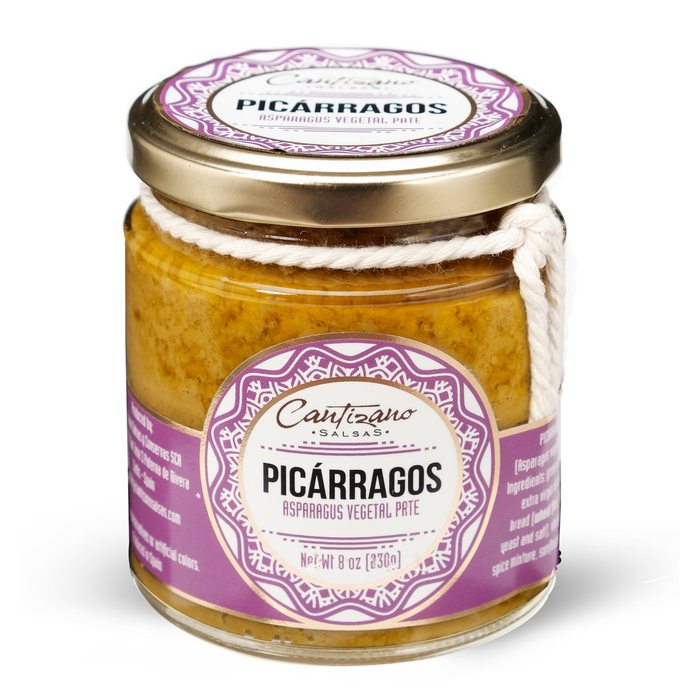 Cantizano Salsas - Picarragos Pate (Asparagus Spread) - 8 oz.