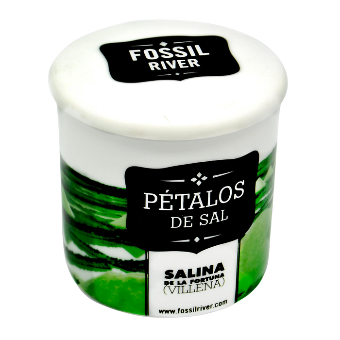 Fossil RIver - Spain - Truffle Salt - 4.4 oz. Porcelain Crock